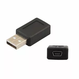 USB 2.0 A Male to Mini 5pin USB Female Connector Extended Adapter Convertor - Picture 1 of 8