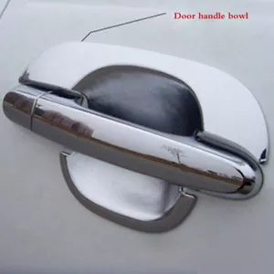 For KIA Sportage 2005-2009 MK2 Chrome Side Car Door Handle Bowl Cup Cover Trim - Bild 1 von 7