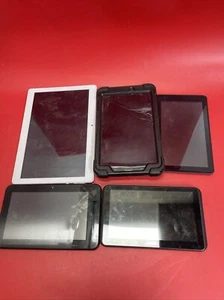 Lot Of 5 Tablets Bundle For Parts ! #4 - Picture 1 of 11