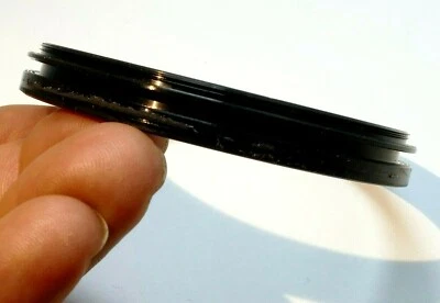 Metal ring 72mm for rubber lens hood (ring only double threaded) - Image 1 of 4