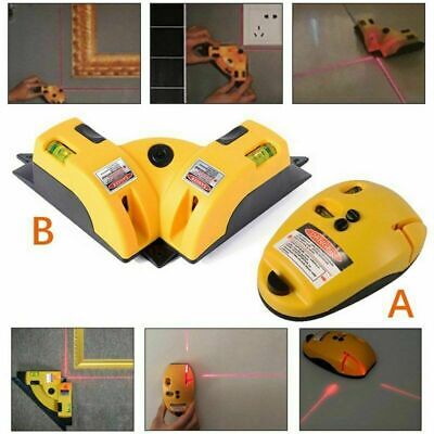 New Right Angle Horizontal Vertical Laser Leveling Tool Layout Projection Level • 11.27£