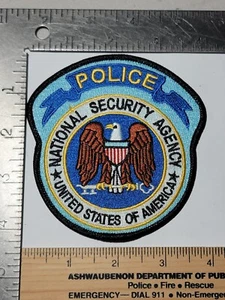 MK2 B6 Police patch National Security Agency - Picture 1 of 2