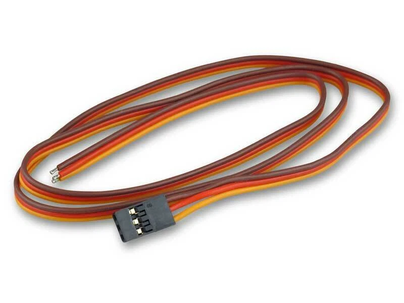 60 cm Servoanschlusskabel JR UNI Stecker Graupner Hitec Savöx Servo Kabel  - Bild 1 von 1
