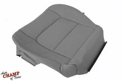 Cubierta de asiento de cuero genuino gris inferior del lado del conductor para Lexus LX470 2003 a 2007 Foto 1 de 4