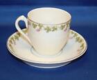 Antique Bassett Limoges Demitasse Teacup & Saucer Tea Cup Austria Bone China