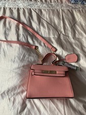 boohoo rose gold bag
