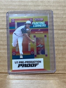 JR Ritchie Leaf Baseball 1/1 Pre Production Proof - Bild 1 von 1