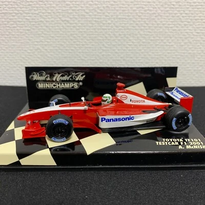 Minichamps 1/43 TOYOTA TF101 TESTCAR F1 2001 A.McNISH - Image 1 of 4