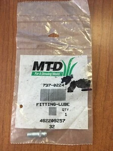 Cub Cadet MTD 1 4 Lube Fitting 1105 1110 1527 1605 1641 2160 2165 2518 3204 OEM - Picture 1 of 6