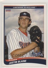 2006 Choice Lakewood Blueclaws Justin Blaine #04