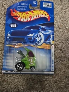 Hot Wheels *HYPER MITE* 2001 Green First Editions 17/36, Collector #029. MC NIP  - Picture 1 of 3