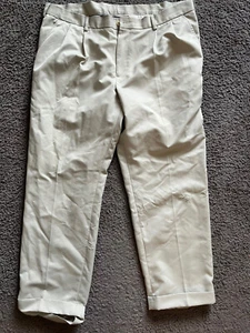 Van Heusen Traveler Tan Khaki Straight Fit Flat Front 40x30 - Picture 1 of 5