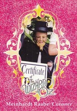 THE WIZARD OF OZ MOVIE SERIES 2 2007 WELCOME TO MUNCHKINLAND INSERT CARD MRC