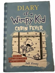 Diary of a Wimpy Kid # 6 : Cabin Fever by Jeff Kinney (2011, Hardcover) - Imagen 1 de 3