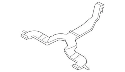 Panel de instrumentos original Ford 2008-2010 F-350 Super Duty conducto de aire 7C3Z-18C420-A Foto 1 de 2