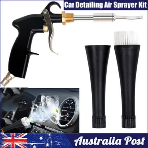 Car Detailing Air Sprayer Kit Universal Dusting Tools Engine Cleaning Tool Set - Picture 1 of 10