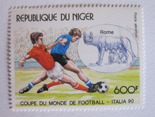 REPUBLIQUE DU NIGER - Coupe Du Monde De Football ITALIA 90 - Rome 600F - NUOVO