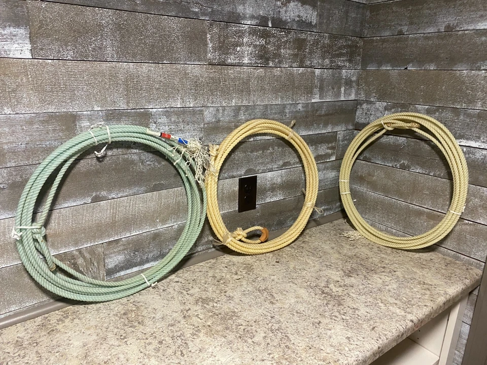 CUERDA CLÁSICA para hacer dinero 3/8 pulgadas 30 pies más 2 otras cuerdas (desconocido sin precio base) lote de 3 Foto 1 de 4