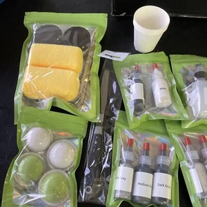 Auto Recon Ronnie LEVEL 1 Heat Leather/ Vinyl Repair Kit Touch Up Paint - Picture 1 of 15