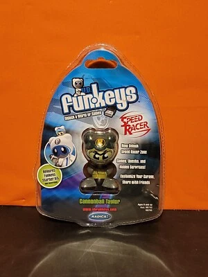Vintage 2007 Mattel Radica UB Funkeys Cannonball Taylor Speed Racer Figure ~ NIB - Image 1 of 2