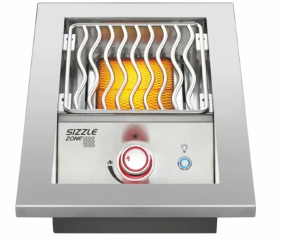 Napoleon Single Side Burner Drop-in LP Stainless Steel Outdoor Kitchen BBQ Grill - Image 1 of 4