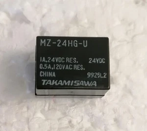 Takamisawa MZ-24HG-U 24V DC SPDT Miniature Relay 2A Non-Latching DIP PCB Mount - Picture 1 of 3