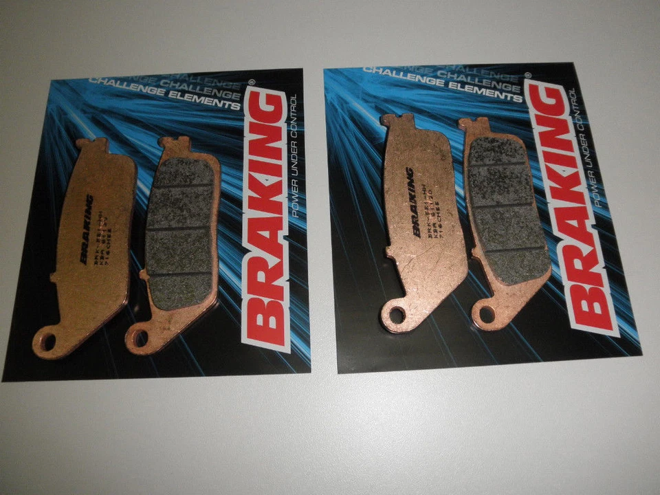 BRAKING 2 COPPIE PASTIGLIE FRENO ANTERIORI per HONDA 1500 GL F6C VALKYRIE 1999 - Изображение 1 из 1