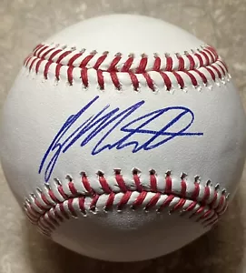 RYAN MOUNTCASTLE BALTIMORE ORIOLES AUTOGRAPH BASEBALL BECKETT CERTIFIED - Picture 1 of 2