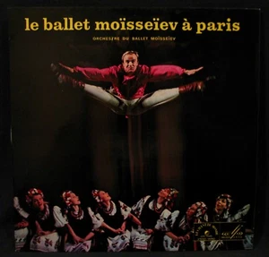 LE BALLET MOISSEIEV A PARIS-Rare French Import Album-LE CHANT DU MONDE #LDX74245 - Picture 1 of 3