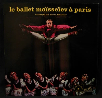 LE BALLET MOISSEIEV A PARIS-Rare French Import Album-LE CHANT DU MONDE #LDX74245 - Image 1 of 3