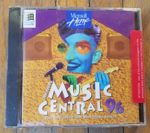 MICROSOFT MUSIC CENTRAL 96 CDROM HOME INTERACTIVE MUSIC SOURCE- NEW SEALED  - Picture 1 of 2