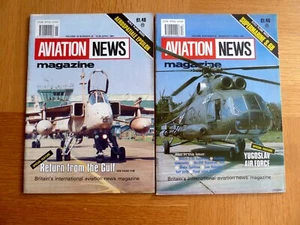 2 x AVIATION NEWS Magazines April 1991 Return From the Gulf, Yugoslav Air Force - Picture 1 of 1