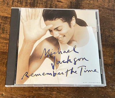 Michael Jackson Remember The Time/Black Or White Single Remix 1991 CD NM Foto 1 de 4