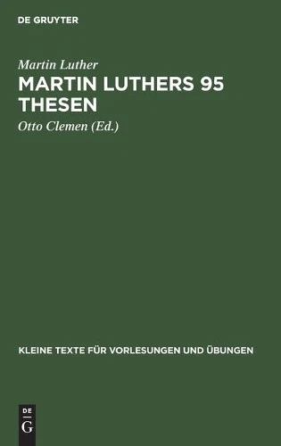 Martin Luther Martin Luthers 95 Thesen (Hardback) - Image 1 of 1