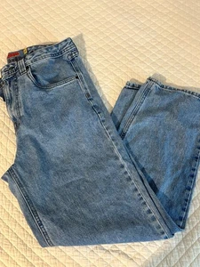 Gmpyre Jeans Herren 30 Blau Baggy Wide Legs Medium Wash Denim - Bild 1 von 8