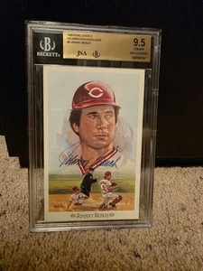 Johnny Bench BGS Graded 9.5 Signed 1989 Perez Steele Celebration Cincinnati Reds - Picture 1 of 3