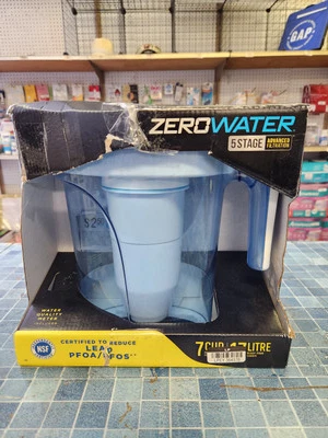 *Used/Missing Filter/Meter ZeroWater 7 Cup Pitcher - Image 1 of 4