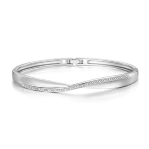 Brazalete arco joyería Philip Jones creado con cristales de circondia - Imagen 1 de 13