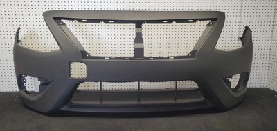(LOCAL PICKUP ONLY) Front Bumper Sedan Without Fog Lamps Fits 15-19 VERSA 169635 - Image 1 of 4