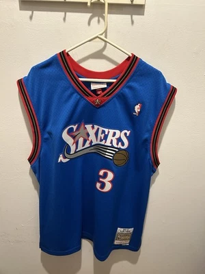 Camiseta deportiva para hombre 2XL Mitchell and Ness Allen Iverson Phily 76ers Swingman 1999/2000 Foto 1 de 4