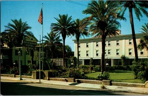 Postkarte Buckingham Hotel St. Augustine Florida Chrome unbesendet - Bild 1 von 3