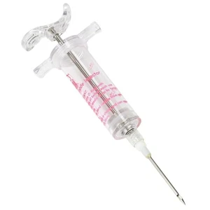 1oz Heavy Duty Marinade Injector, Meat Flavor Syringe w/ Stainless Steel Needle - Picture 1 of 3