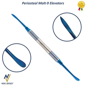 Periosteal Elevator Molt # 9 Dental Surgical Implant Stainless Steel Instruments - Picture 1 of 3
