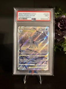 Glaceon VSTAR GG40/GG70 Crown Zenith: Galarian Gallery Holo PSA 9 - Bild 1 von 2