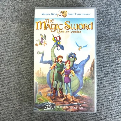 The Magic Sword Quest for Camelot Warner Bros VHS Video 1999 Don Rickles & More - Image 1 of 4