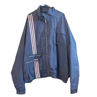 ADIDAS X IVY PARK Nylon Jacket - NWT - Light Blue Unisex 3XL - $160 MSRP - Image 1 of 4