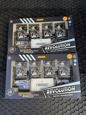 Panini Revolution Football Bundle Box Sam’s Club Exclusive SEALED 2x Lot 2025