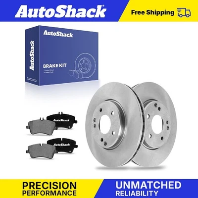 Front Brake Rotors Ceramic Pads for Mercedes C280 CLK350 SLK280 SLK300 V6 Foto 1 de 4