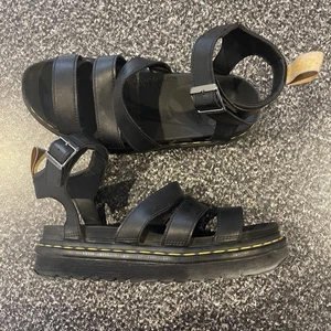 Dr Martens Womens Blaire Hydro Leather Strap Sandals Size UK 7 US9 Doc - Bild 1 von 13