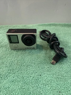 Go Pro Hero 4 Silver with Battery & Charging Cable - Image 1 of 4
